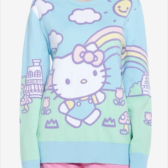 Hello Kitty Pastel Sweater - Picture 1 of 4